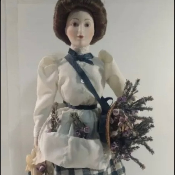FRANKLIN HEIRLOOM doll bisque 1988 MARY MARY 40 cm FRANKLIN HEIRLOOM doll bisque 1988 MARY MARY 40 cm